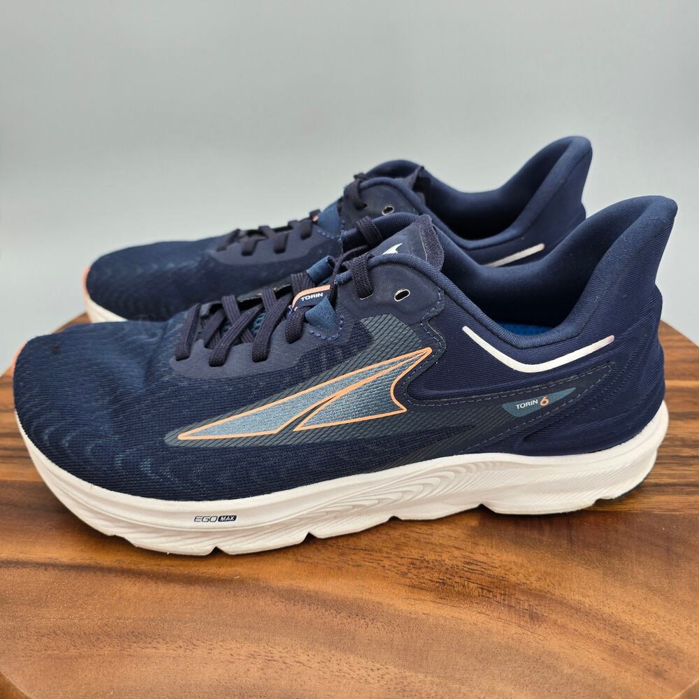 Altra Torin 6 Shoes Women's 9.5 Navy Blue Low Top Running Athletic Sneakers - Picture 3 of 9
